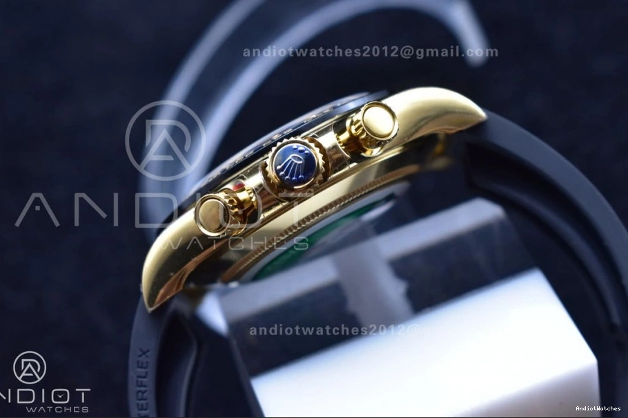 1:1 Reliable SA Dial Daytona Lume Best Strap BTF Edition 764 Oysterflex on Rubber 116518 YG 0731